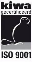 Logo van Kiwa gecertificeerd ISO 9001